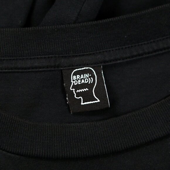 Brain Dead Graphic Print Long Sleeve heavy T-shirt/ Size M/ Good Condition - Picture 8 of 11